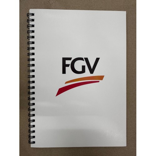 CUSTOM MADE WIRE O NOTEBOOK 