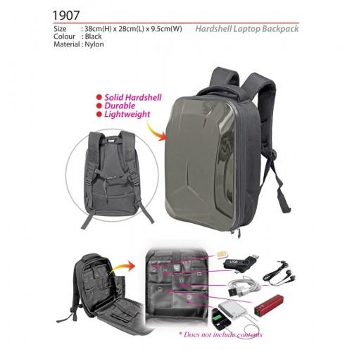 1907 HARDSHELL LAPTOP BACKPACK