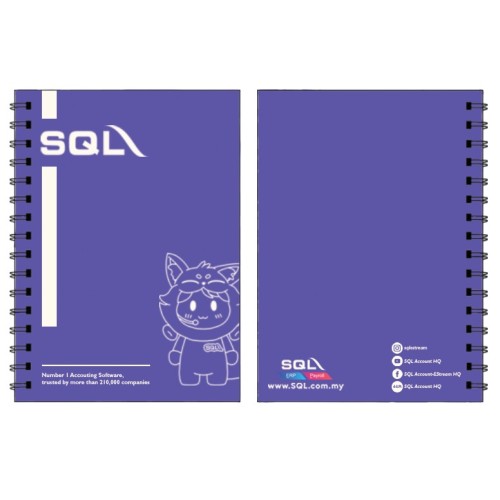 CUSTOM MADE WIRE O NOTEBOOK 