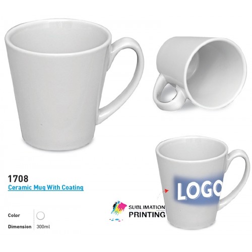 1708 CERAMIC MUG WITH COATING