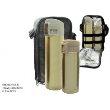 UNO BOTTLE & TRAVELLING BUNO FLASK SET 9