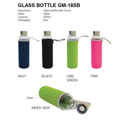 GLASS BOTTLE GM-18SB