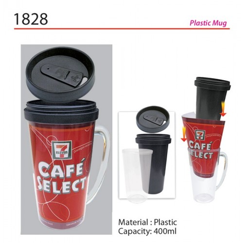 1828 PLASTIC MUG