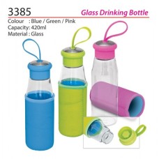 3385 GLASS DRINKING BOTTLE