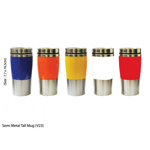 SEMI METAL TALL MUG