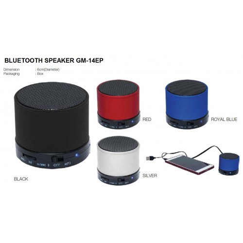 BLUETOOTH SPEAKER GM-14EP