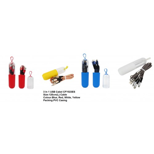 3 IN 1 USB CABLE CFY023ES