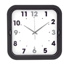 SQUARE WALL CLOCK 3019