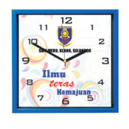 SQUARE WALL CLOCK 582