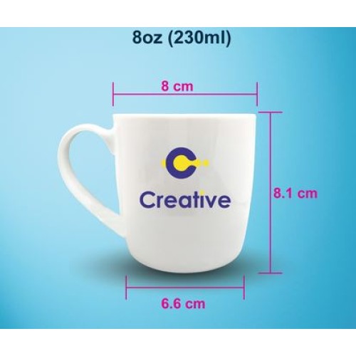 CERAMIC MUG 1349 - 8OZ