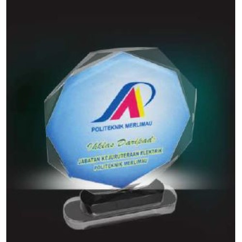 CRYSTAL PLAQUE 102