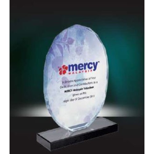 CRYSTAL PLAQUE 19