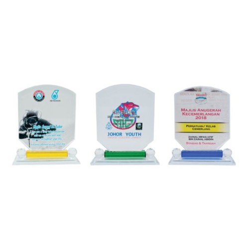 CRYSTAL PLAQUE 3611