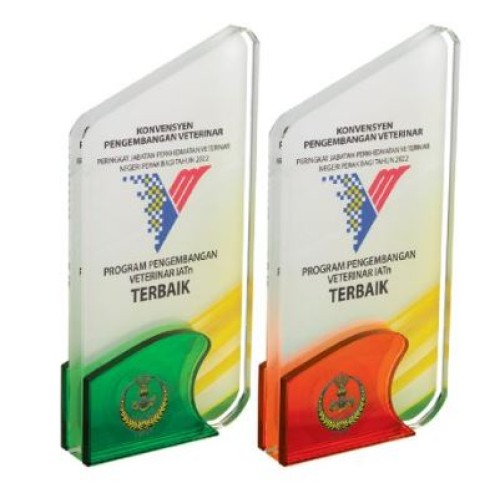 CRYSTAL PLAQUE 3711