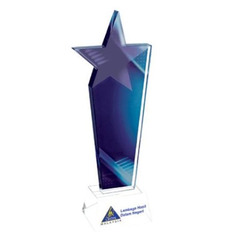 CRYSTAL PLAQUE 3712