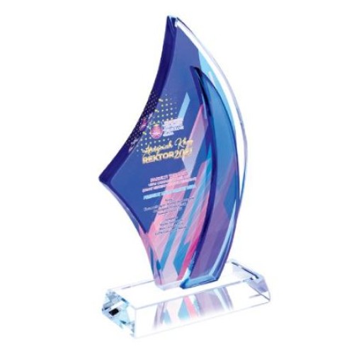 CRYSTAL PLAQUE 3718