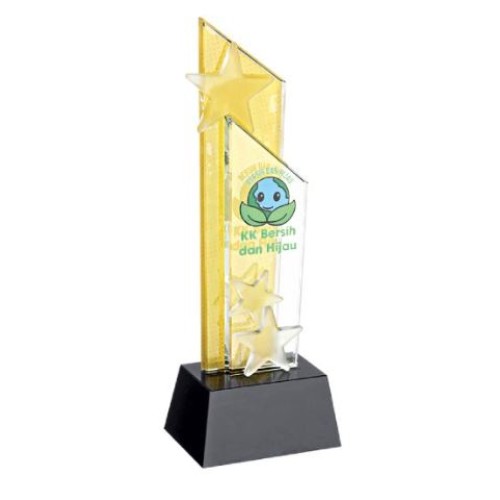 CRYSTAL PLAQUE 3823