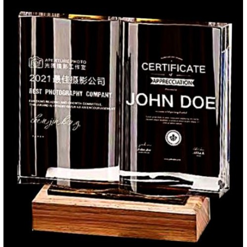 WOODEN AWARD 030 
