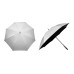 30" BLACK COATED GOLF UMBRELLA (BLACK METAL) 