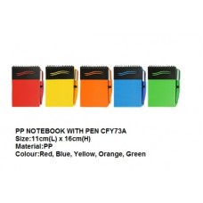PP NOTEBOOK WITH PEN CFY73A