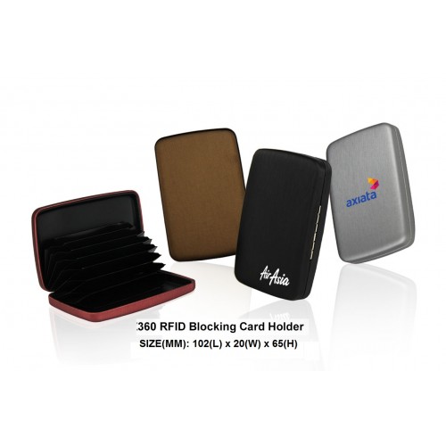 360 RFID BLOCKING CARD HOLDER