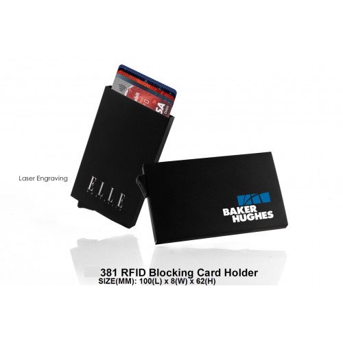 381 RFID BLOCKING CARD HOLDER