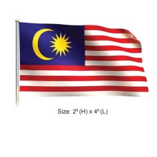 MALAYSIA FLAG 834 