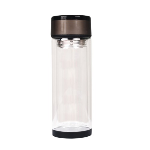 DOUBLE WALL GLASS BOTTLE  4385