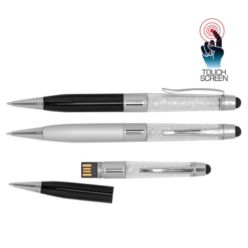 CRYSTAL METAL PENDRIVE PEN USB FLASH DRIVE N-167