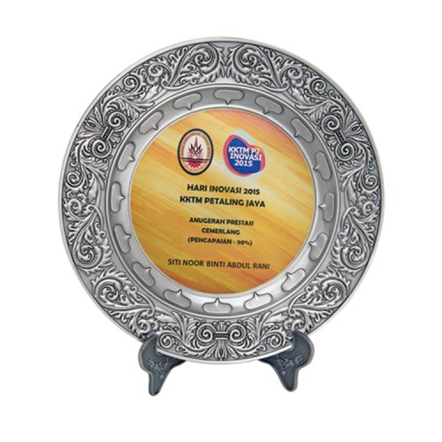 SILVER PLAQUE 125