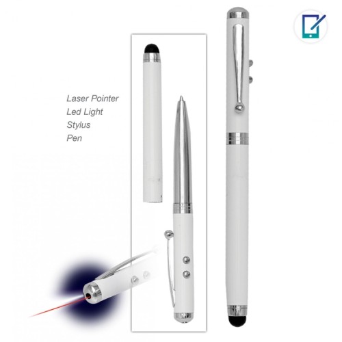 METAL PEN 4 IN 1 STYLUS PEN 1036