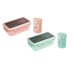 ORGANIC WHEAT LUNCH BOX WITH SOUP CUP 0113